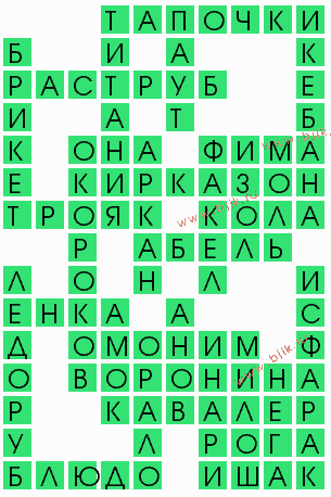сканворд 10577