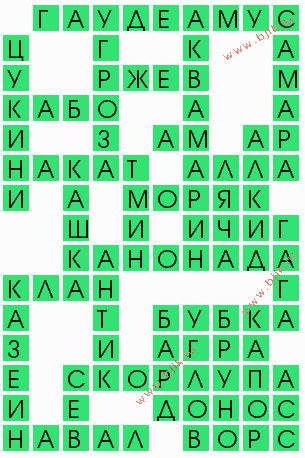 сканворд 10593