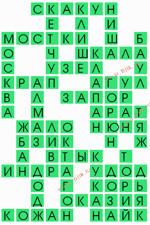 сканворд 10678