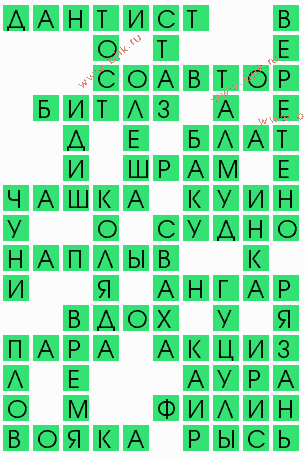 сканворд 10683