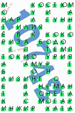сканворд 10742