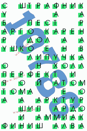 сканворд 10786