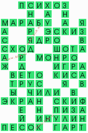 сканворд 10813