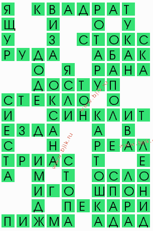 сканворд 10828