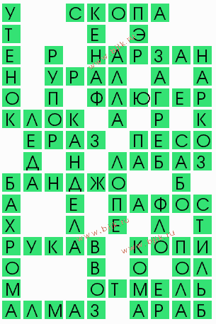 сканворд 10841
