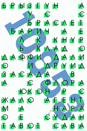 сканворд 10853