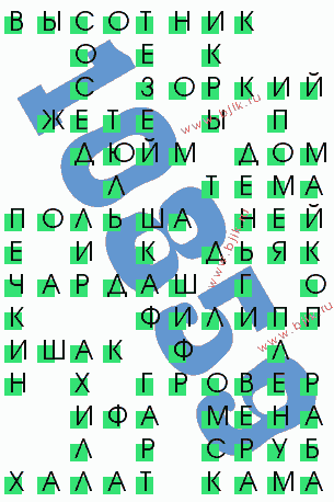 сканворд 10859