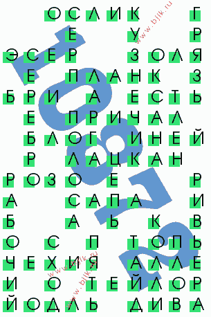 сканворд 10872