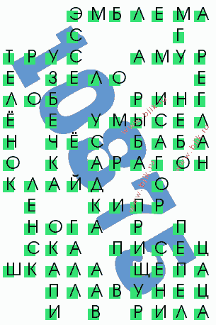 сканворд 10875