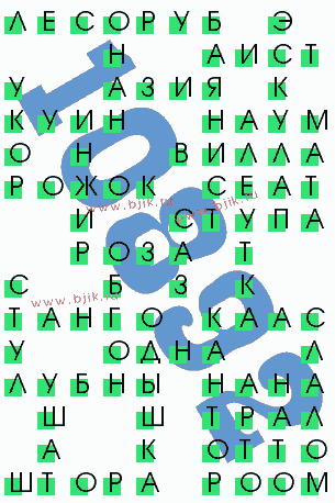 сканворд 10892