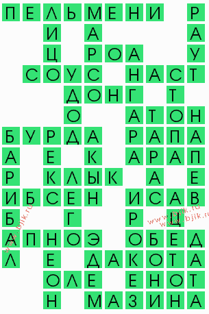 сканворд 10905