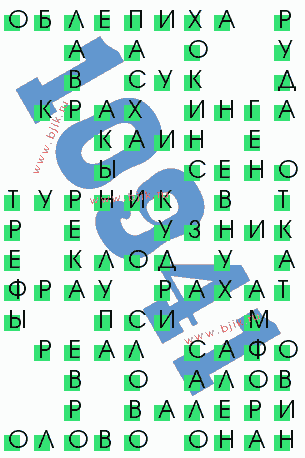 сканворд 10941