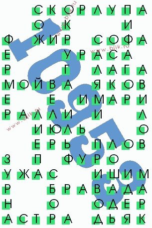 сканворд 10953