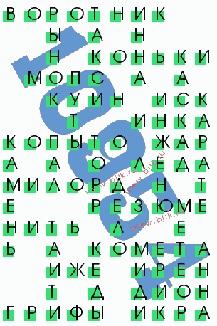 сканворд 10954