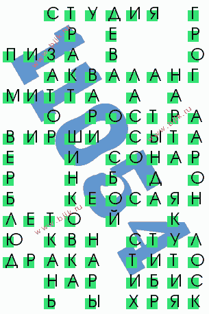 сканворд 11054