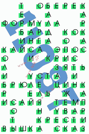 сканворд 11087