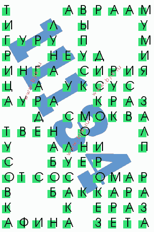 сканворд 11134