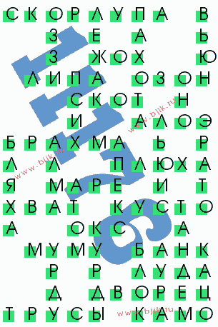 сканворд 11176