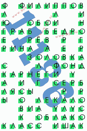 сканворд 11186