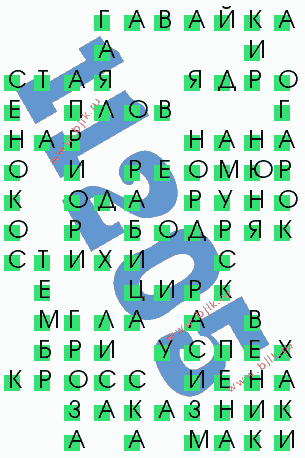 сканворд 11205