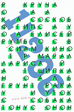 сканворд 11206