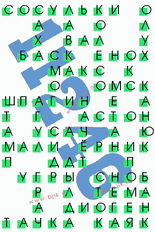 сканворд 11246