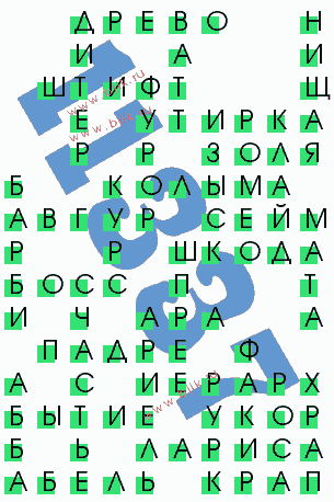 сканворд 11337