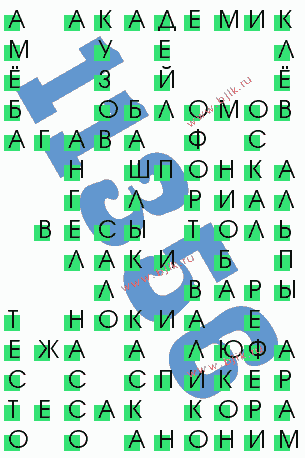 сканворд 11356