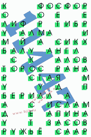 сканворд 11447