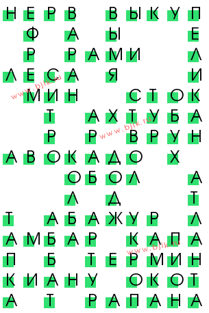 сканворд 11662