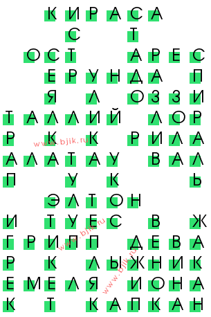 сканворд 11669