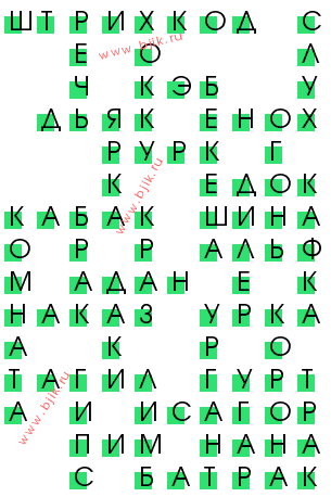 сканворд 11670