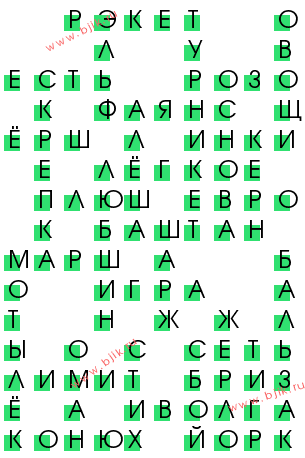 сканворд 11672
