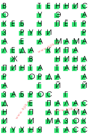 сканворд 11682