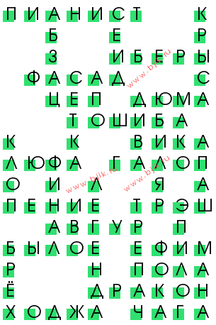 сканворд 11685