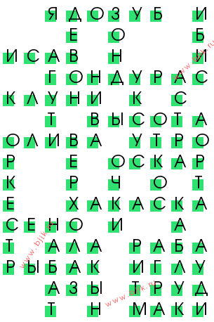 сканворд 11689