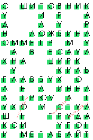 сканворд 11690