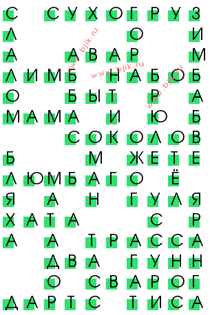 сканворд 11691