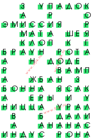 сканворд 11722
