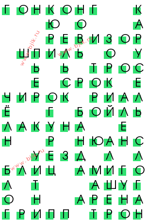 сканворд 11723