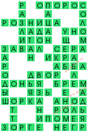 сканворд 11747