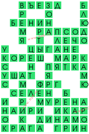сканворд 11832