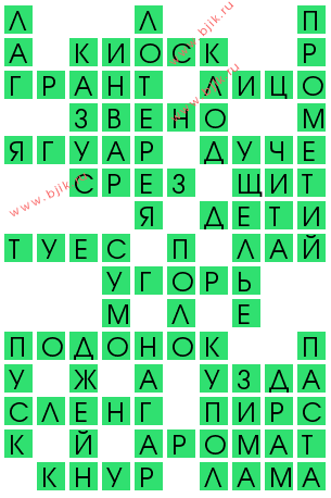 сканворд 11833