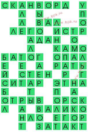 сканворд 11870