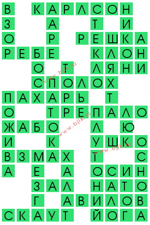 сканворд 11933