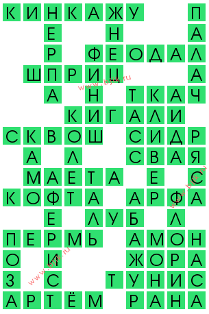 сканворд 11961