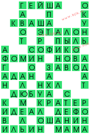 сканворд 11962