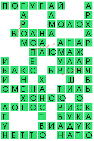 сканворд 11980