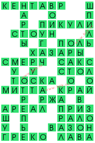 сканворд 11996