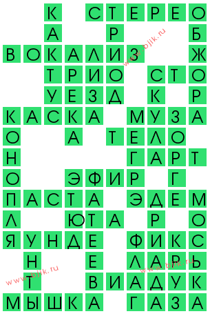 сканворд 12017